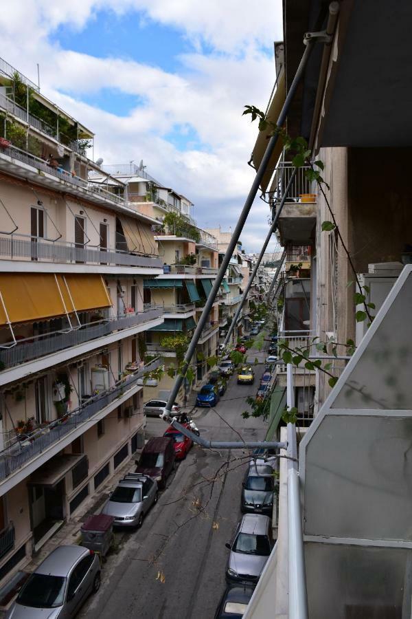 55 m2, 1 yatak odalı, 1 banyolu , Neos Kosmos bölgesinde Atina Dış mekan fotoğraf